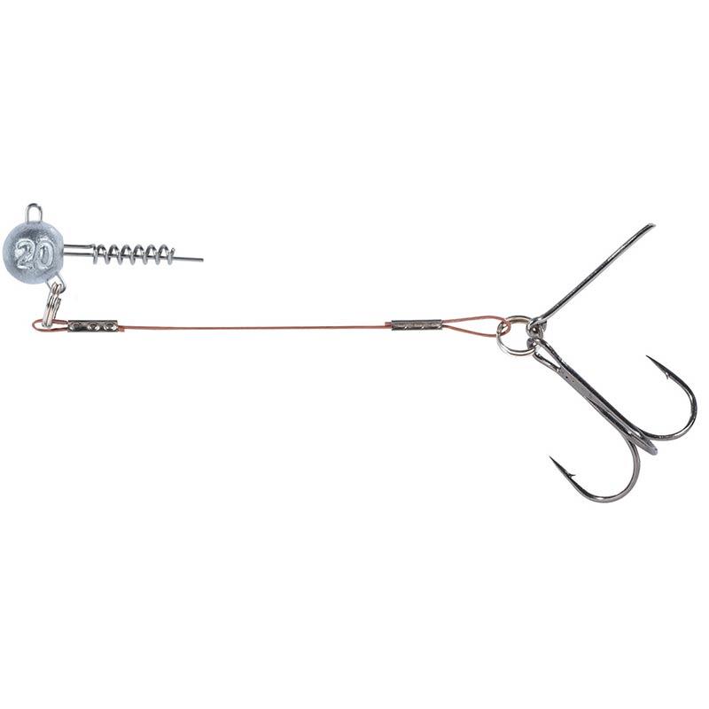 Monture Balzer Shirasu Pike Rig With Screw Jig Head