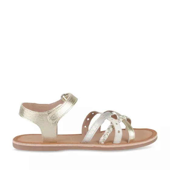 Sandales METALLISE LOVELY SKULL CUIR