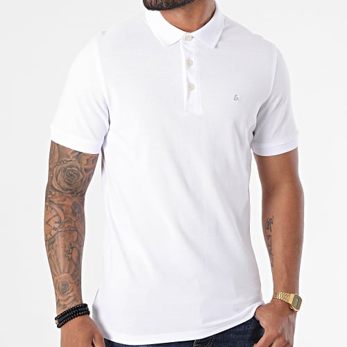 Polo Manches Courtes Paulos Blanc