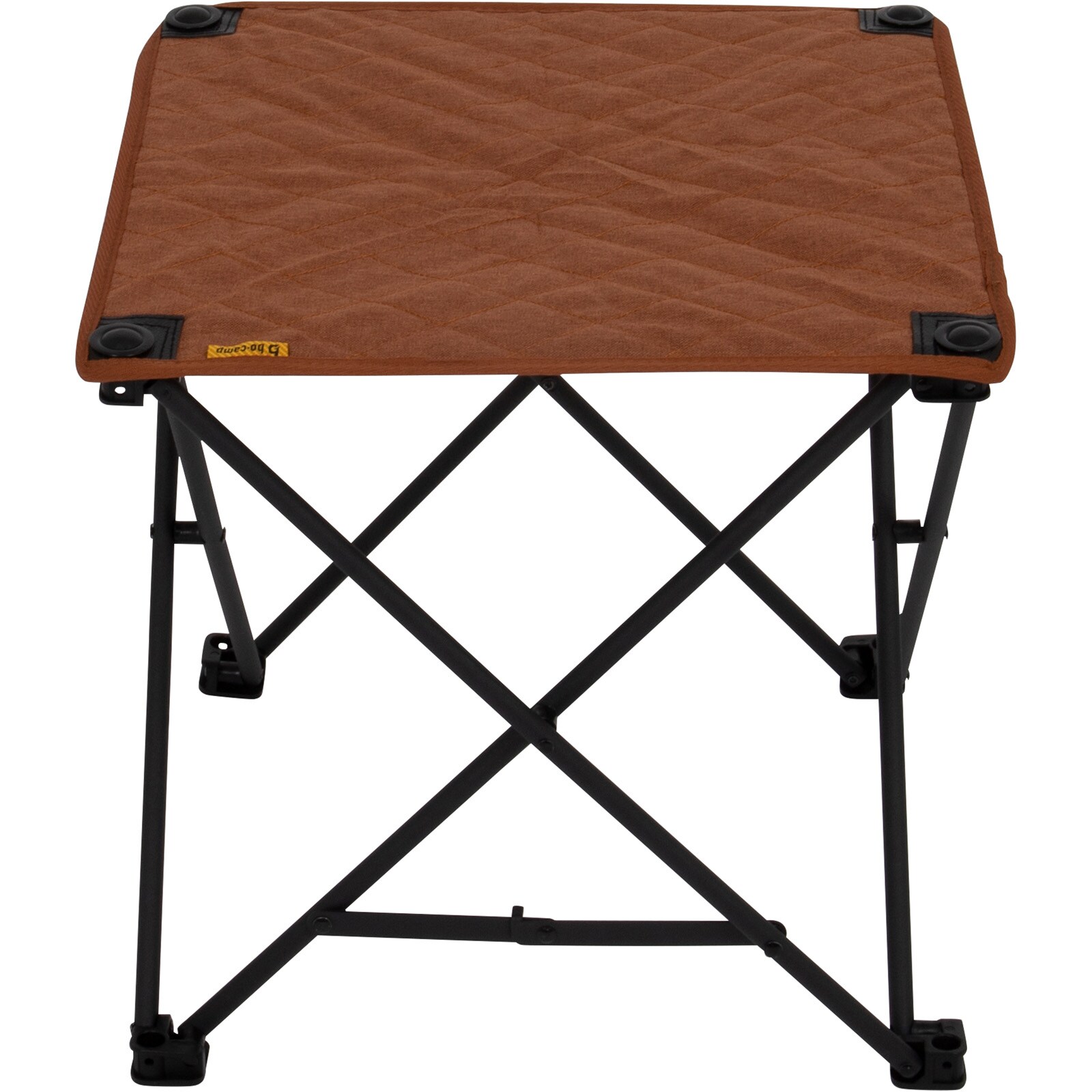 BO-CAMP Campinghocker Klapphocker Mentone Mini Trekking Falthocker Leicht 70 kg Farbe: Clay