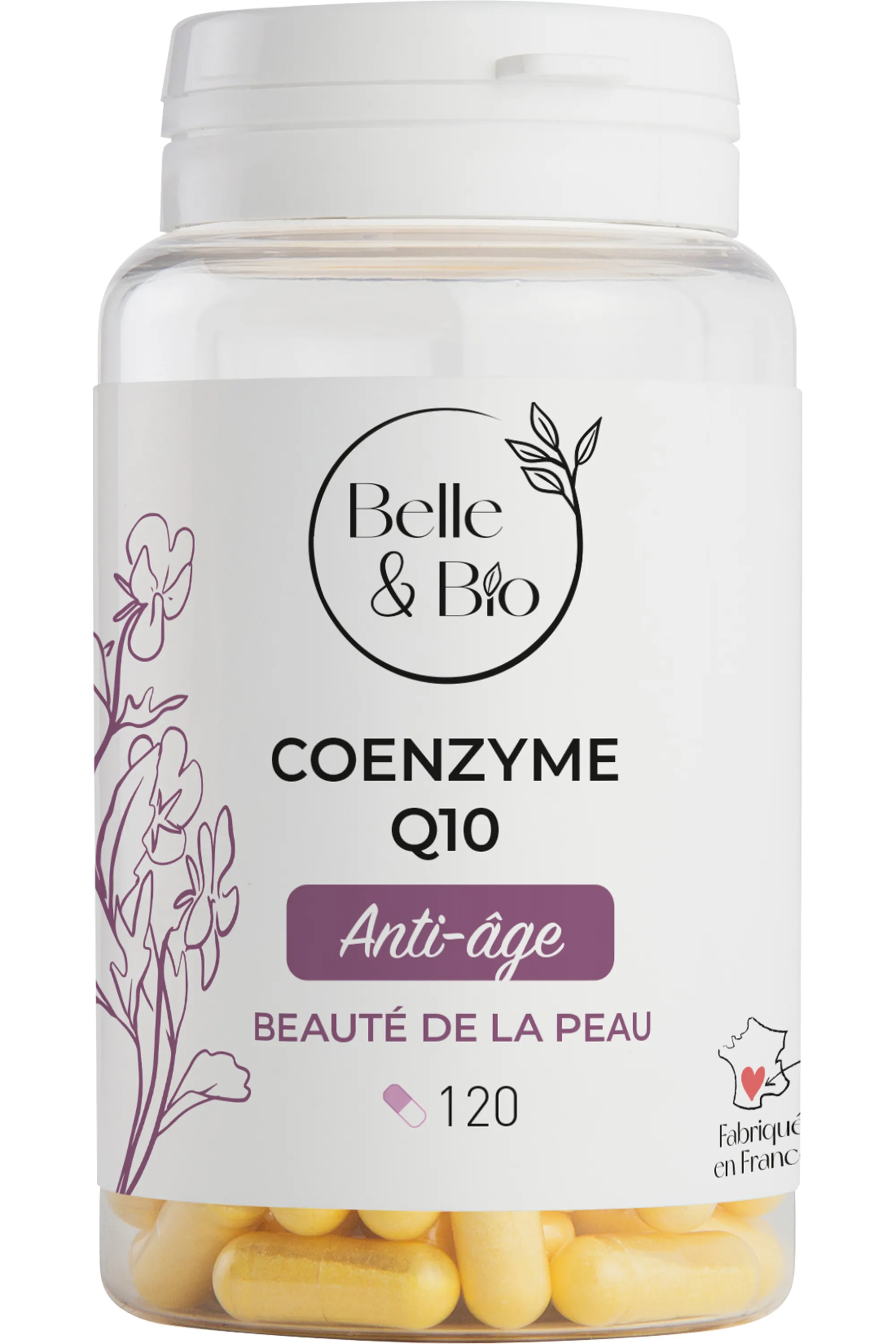 Belle & Bio Complément Alimentaire anti-âge Co-Enzyme Q10-45 g