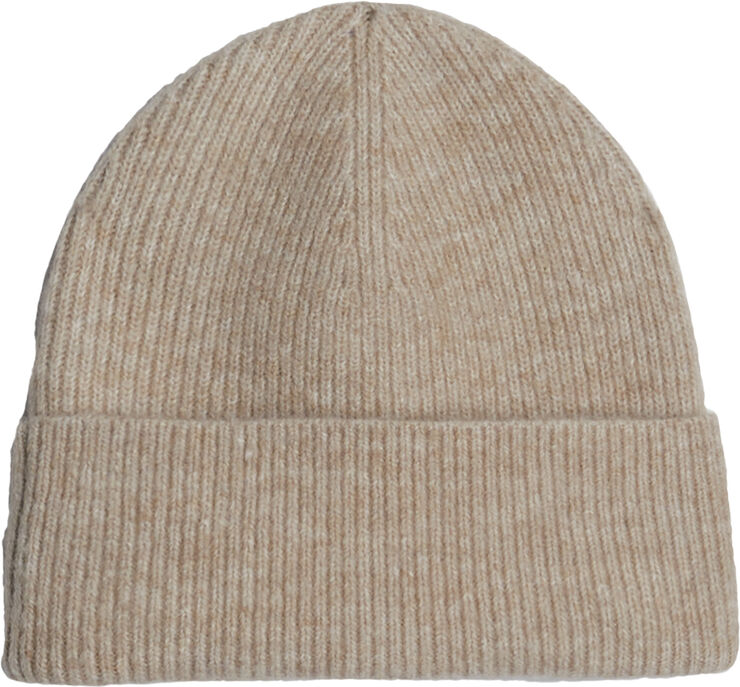 Tommy Hilfiger ESSENTIAL FLAG FUZZY BEANIE Beige