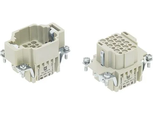 HARTING Stikindsats HAN DD størrelse 6B hunstik crimptilslutning maks 2,5mm2, 10A 24 polet