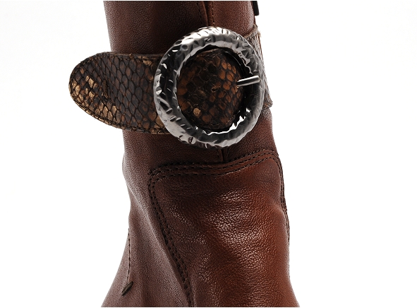 Muratti boots bottine talons femme rosureux marron