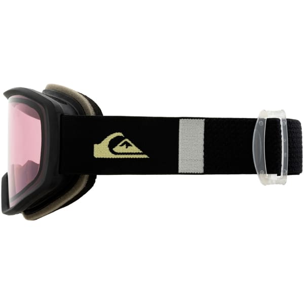 Masque de ski QUIKSILVER HARPER BAD WEATHER BLACK CELERY/VERMILLION S1