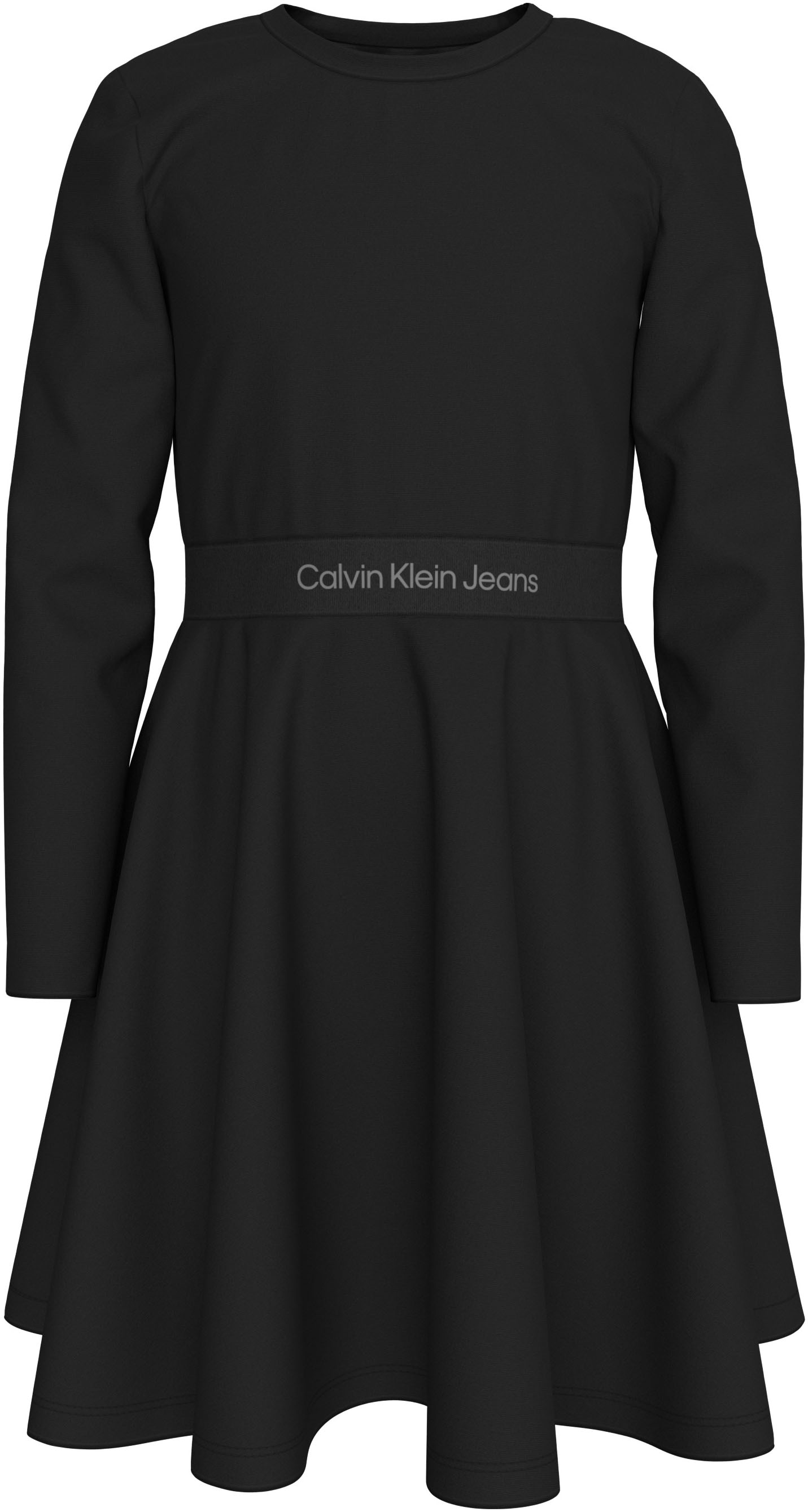 Calvin Klein Jeans Skaterkleid »Ls Logo Tape Punto Dress« für Kinder bis 16 Jahre und mit Logoschriftzug