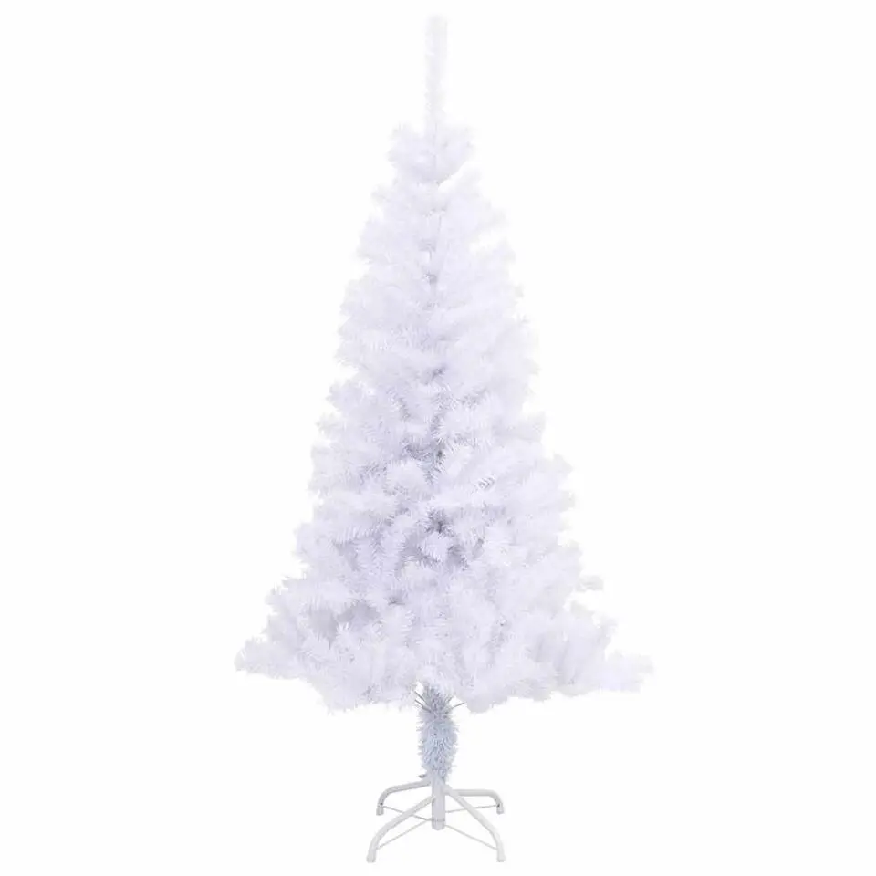 vidaXL - Kunstkerstboom - Wit - 150 x 80 cm