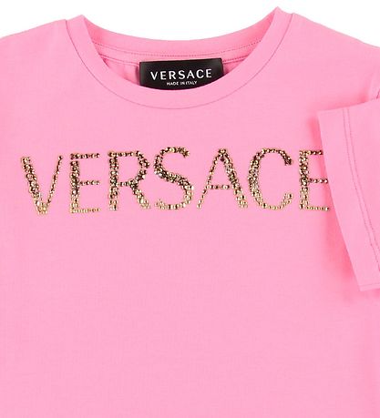 Versace T-shirt - Pink m. Similisten