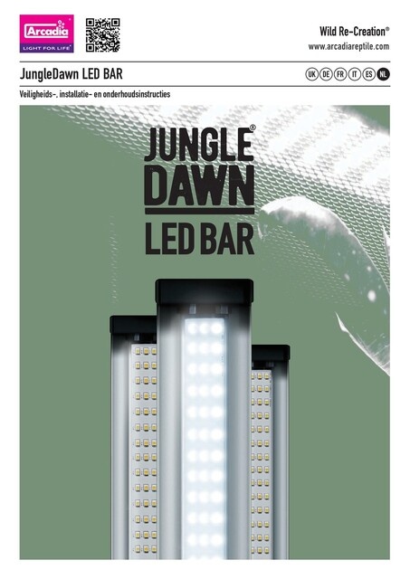 Arcadia Jungle Dawn Led Bar 570mm 34w | ledverlichting
