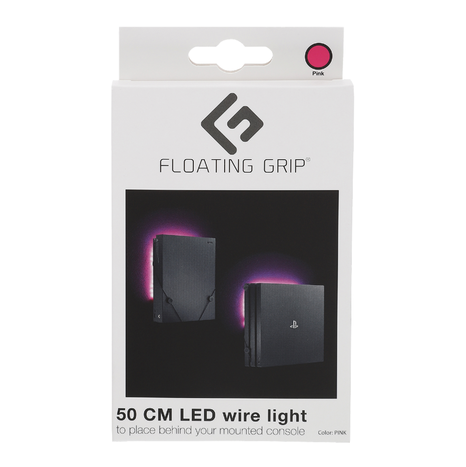 Pink LED wire light - Add on to your FLOATING GRIP®-mount
