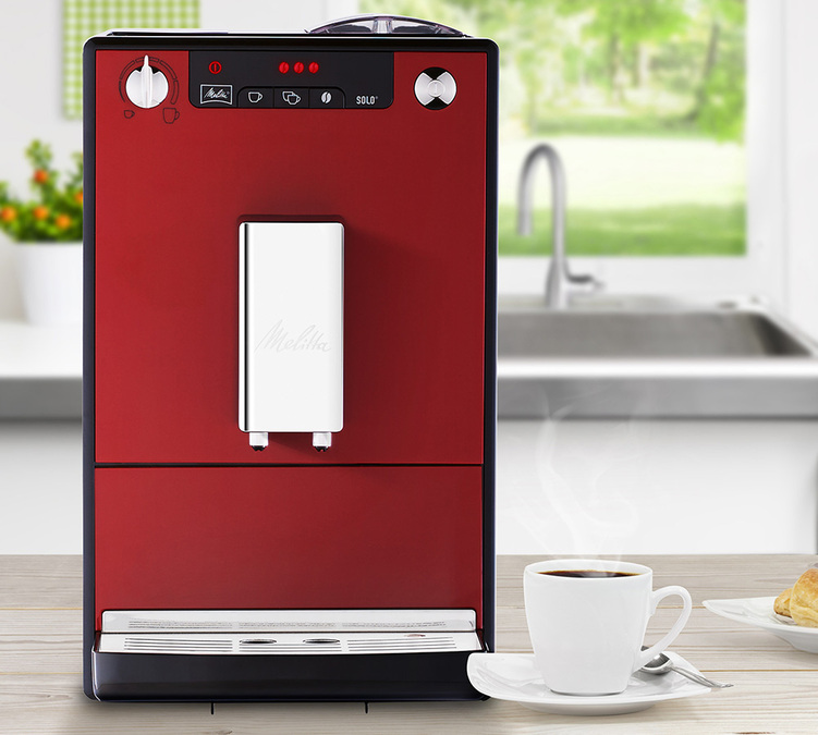 Melitta Caffeo Solo E950-104 Rouge Chili Coloris:Rouge