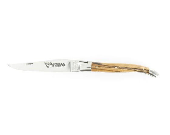 Laguiole 12 cm Bois d'Aubrac - 2 mitres Couteau de poche par Laguiole en Aubrac