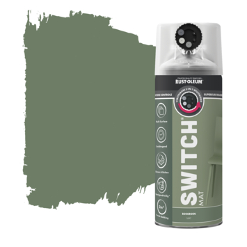 Rust-Oleum Switch spuitlak mat bosgroen 400 ml