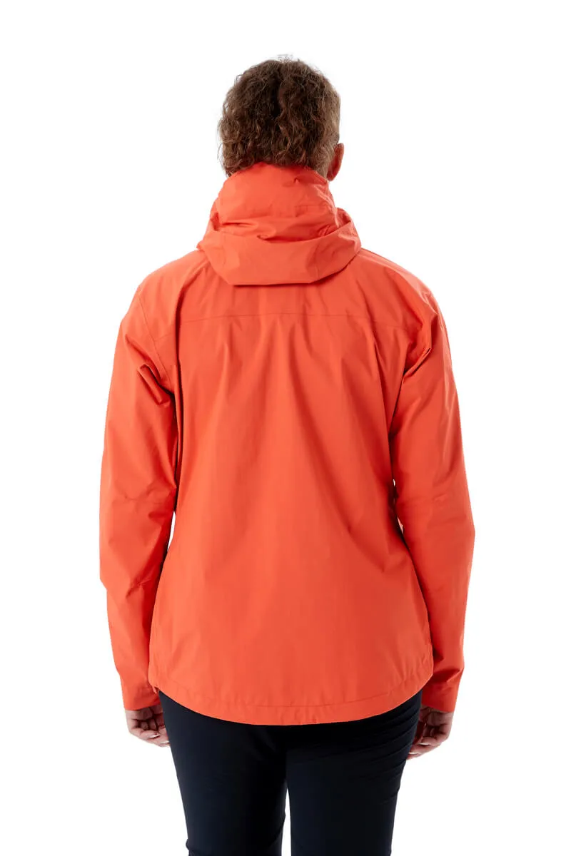 Rab Women's Downpour Plus 2.0 Jacket Red Grapefruit