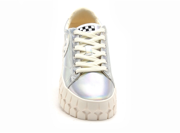 No name basses femme play sneaker argent
