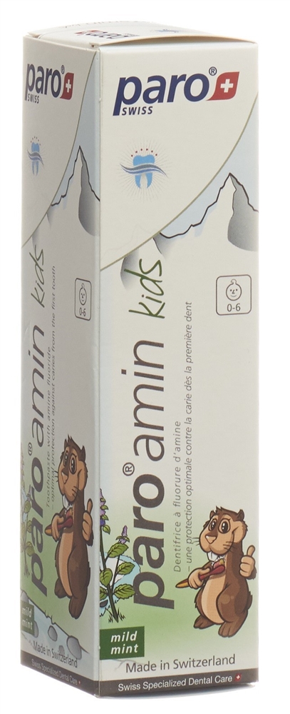 PARO Amin Kids Kinderzahnpaste Paste 75 ml