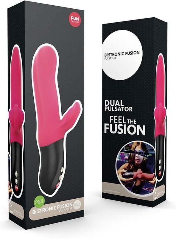 Fun Factory - Bi Stronic Fusion Rabbit Vibrator - Rood