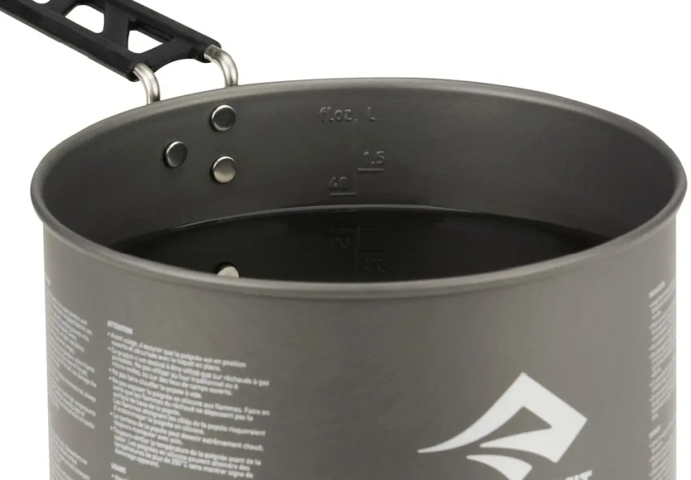 Sea To Summit ALPHA 1.1 COOKSET W SACK Pacific Blue/Grey