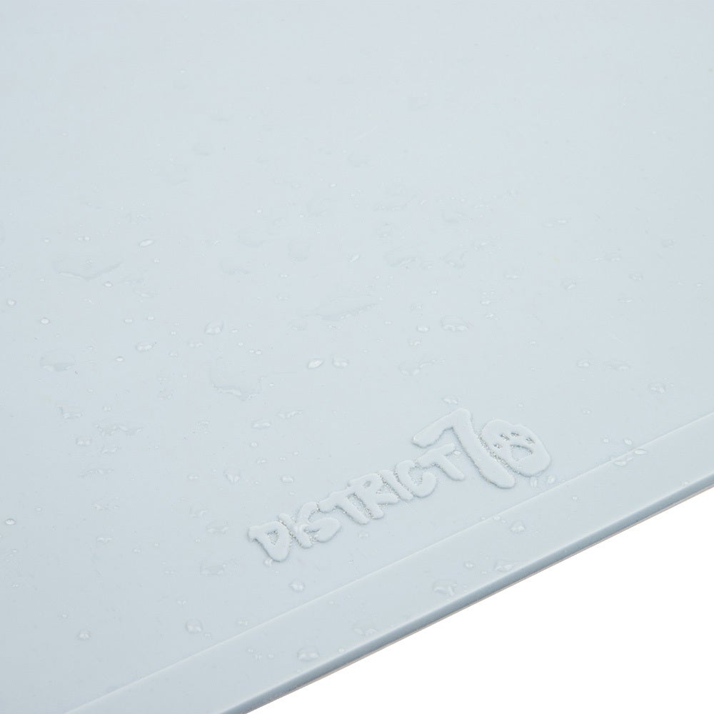 District 70 placemat Serve blauw 30 x 50 x 0,18 cm