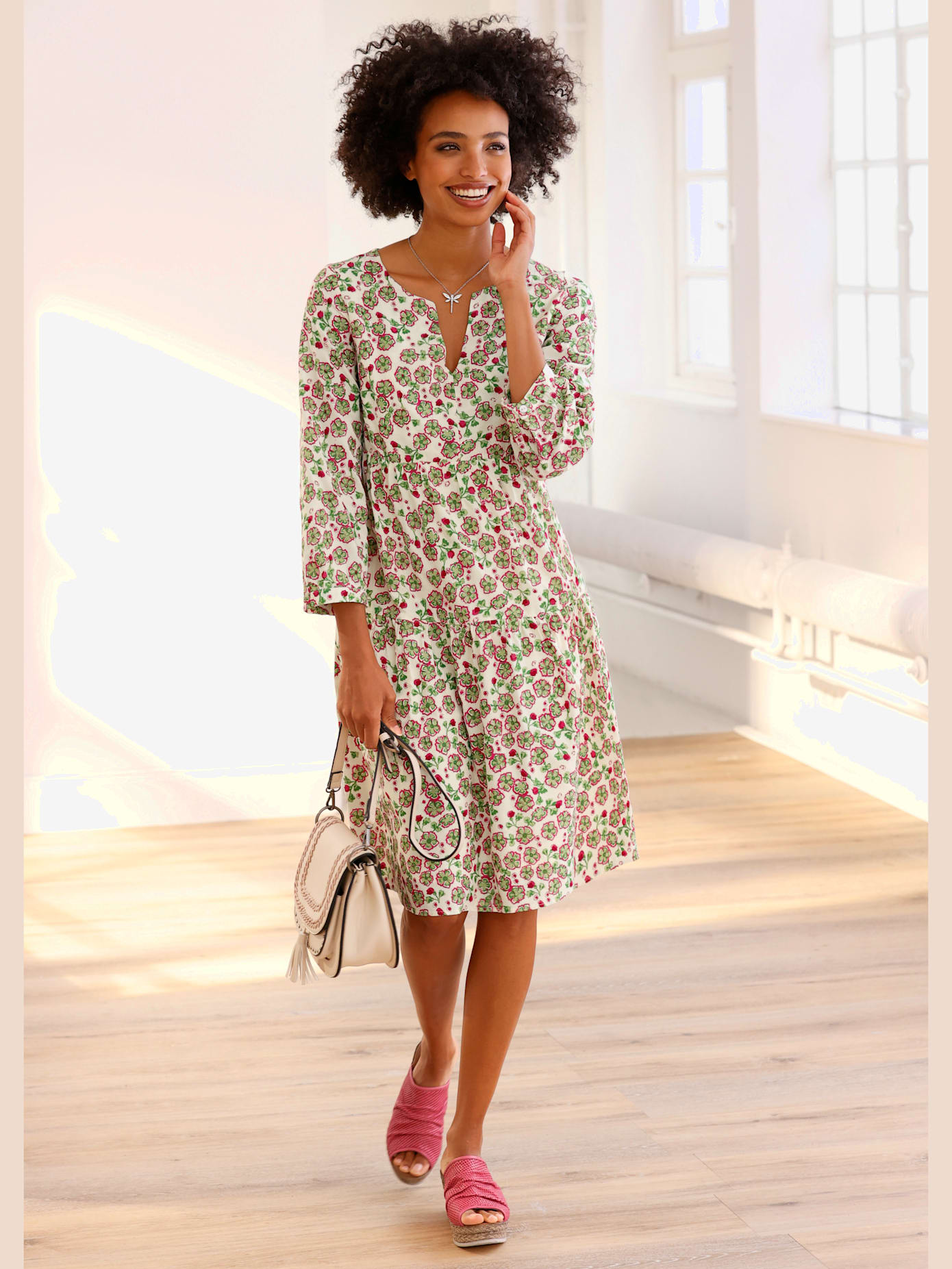 Robe imprimée imprimé tendance
