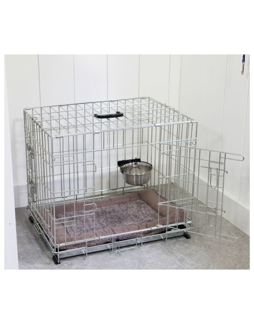 Adori Bench 2-Deurs De Luxe Verzinkt - Hondenbench