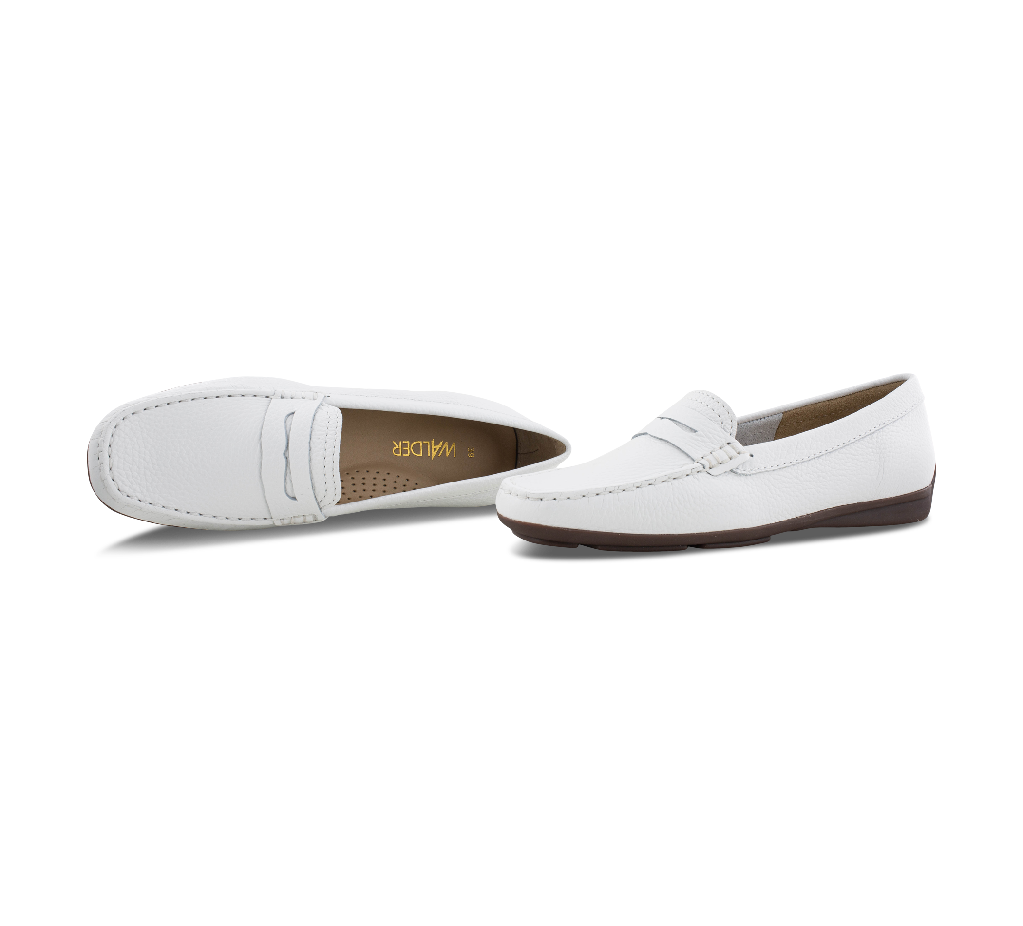 Walder Albany - Loafers & Mokassins weiss
