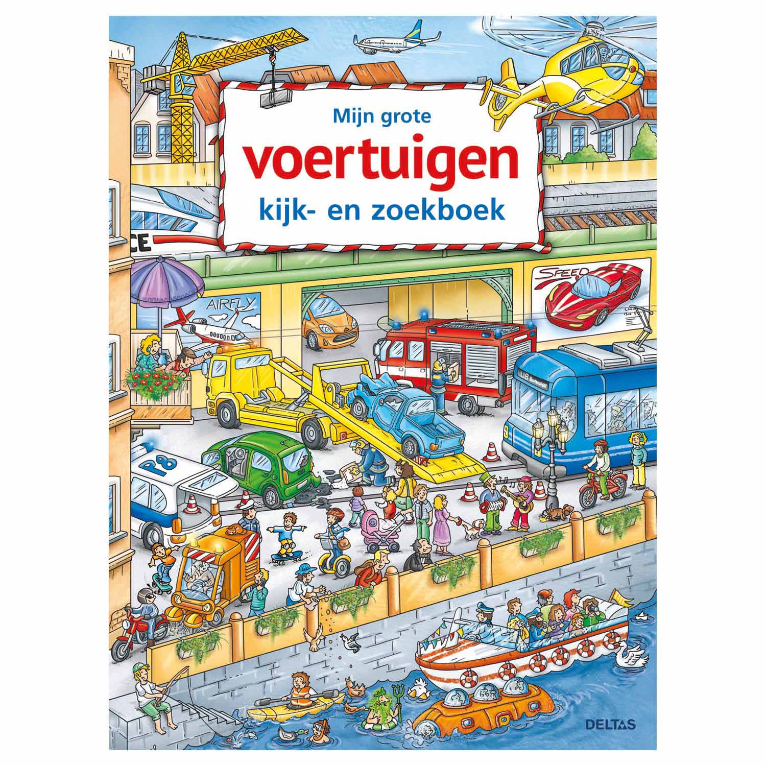 Mijn grote voertuigen kijk- en zoekboek