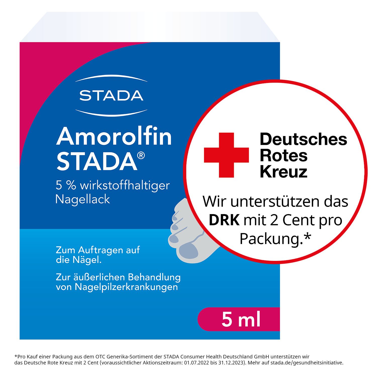 Amorolfin STADA® 5% wirkstoffhaltiger Nagellack