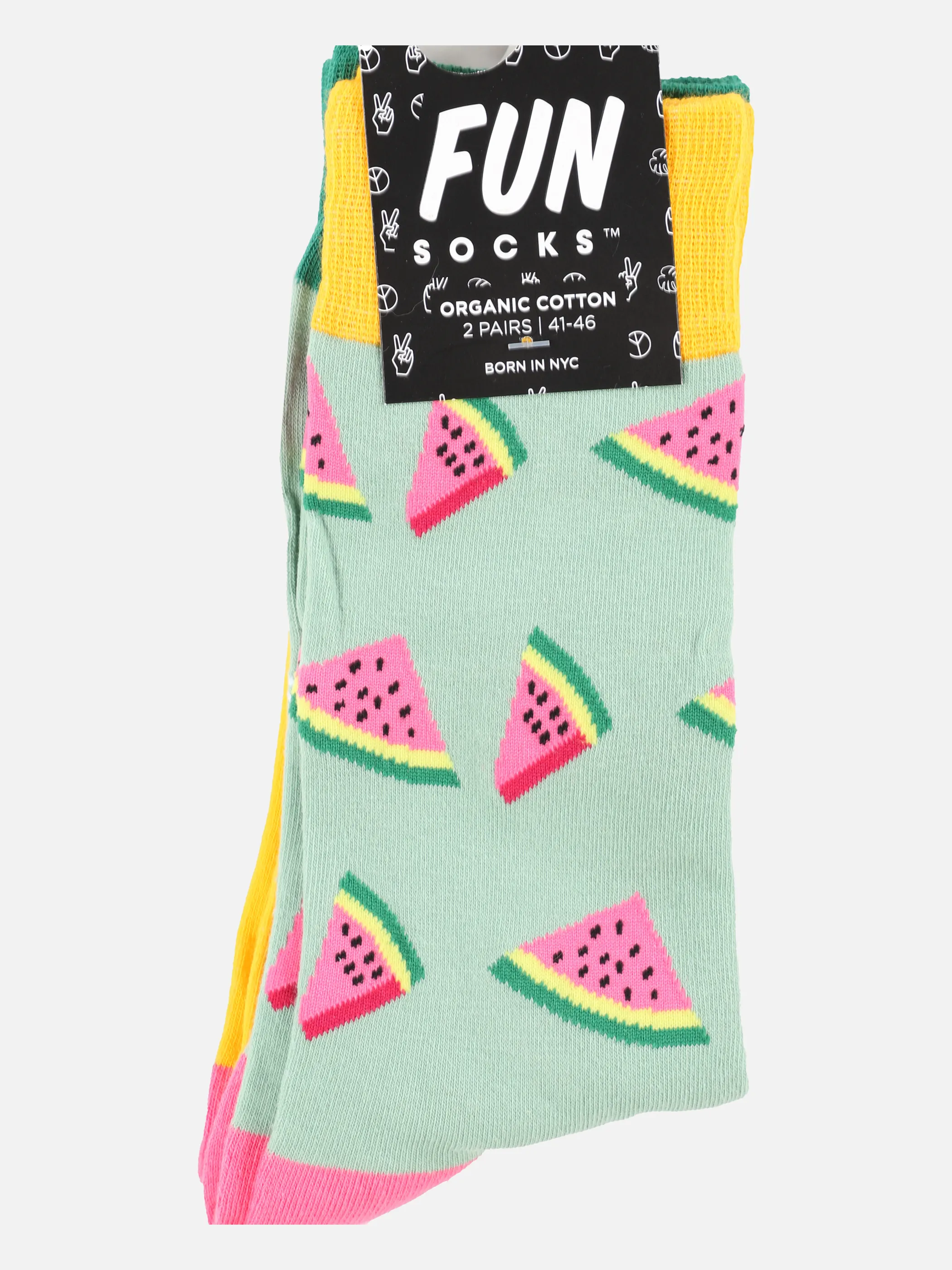 Unisex Fun-Socks im 2er Pack
