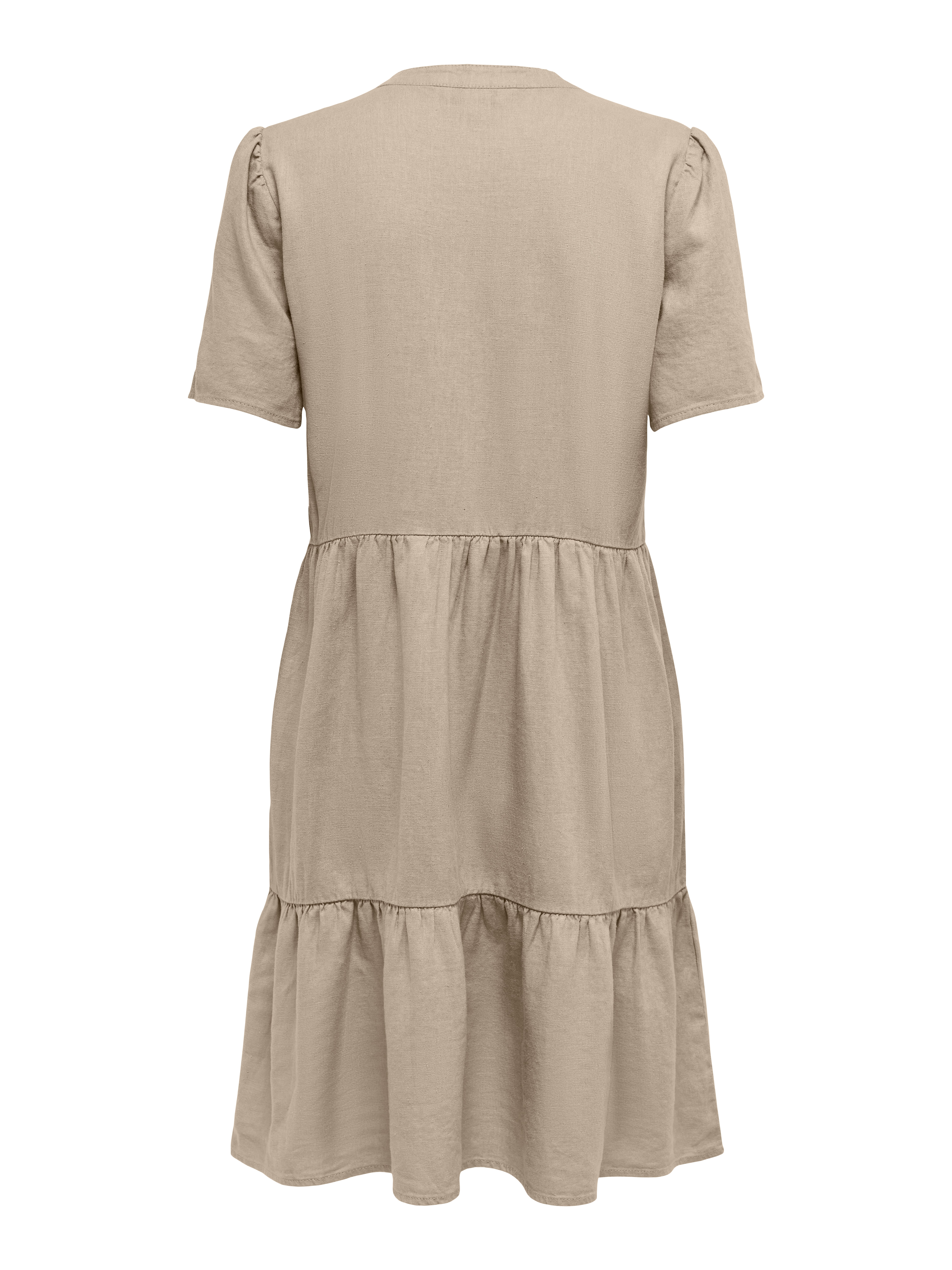 ONLTIRI-CARO Kurzes Kleid Oxford Tan