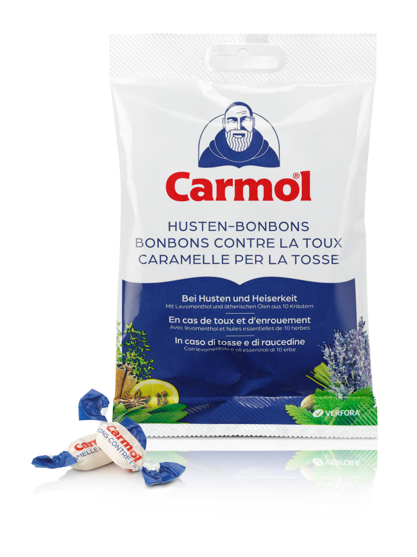 Carmol Husten-Bonbons Lutschtabl Duo (2x75g) Dppl Btl 36 Stk