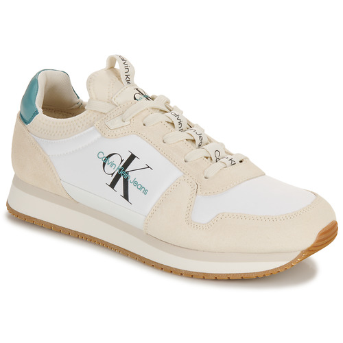 Calvin Klein Jeans - RUNNER SOCK LACEUP NY-LTH Crudo / Azul