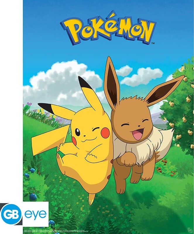 Pokémon Plakater - Environments - 52X38 CM - 2 Stk