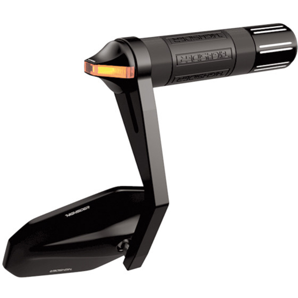 Highsider - Clignotants LED Flight - Embout de guidon Noir