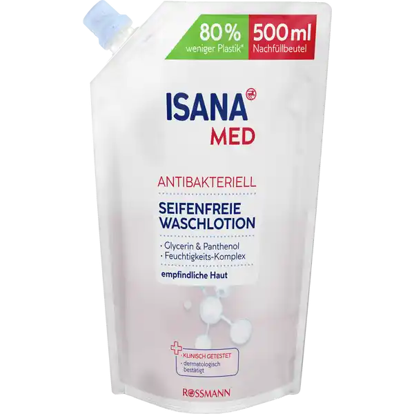Waschlotion antibakteriell Nachfüllbeutel