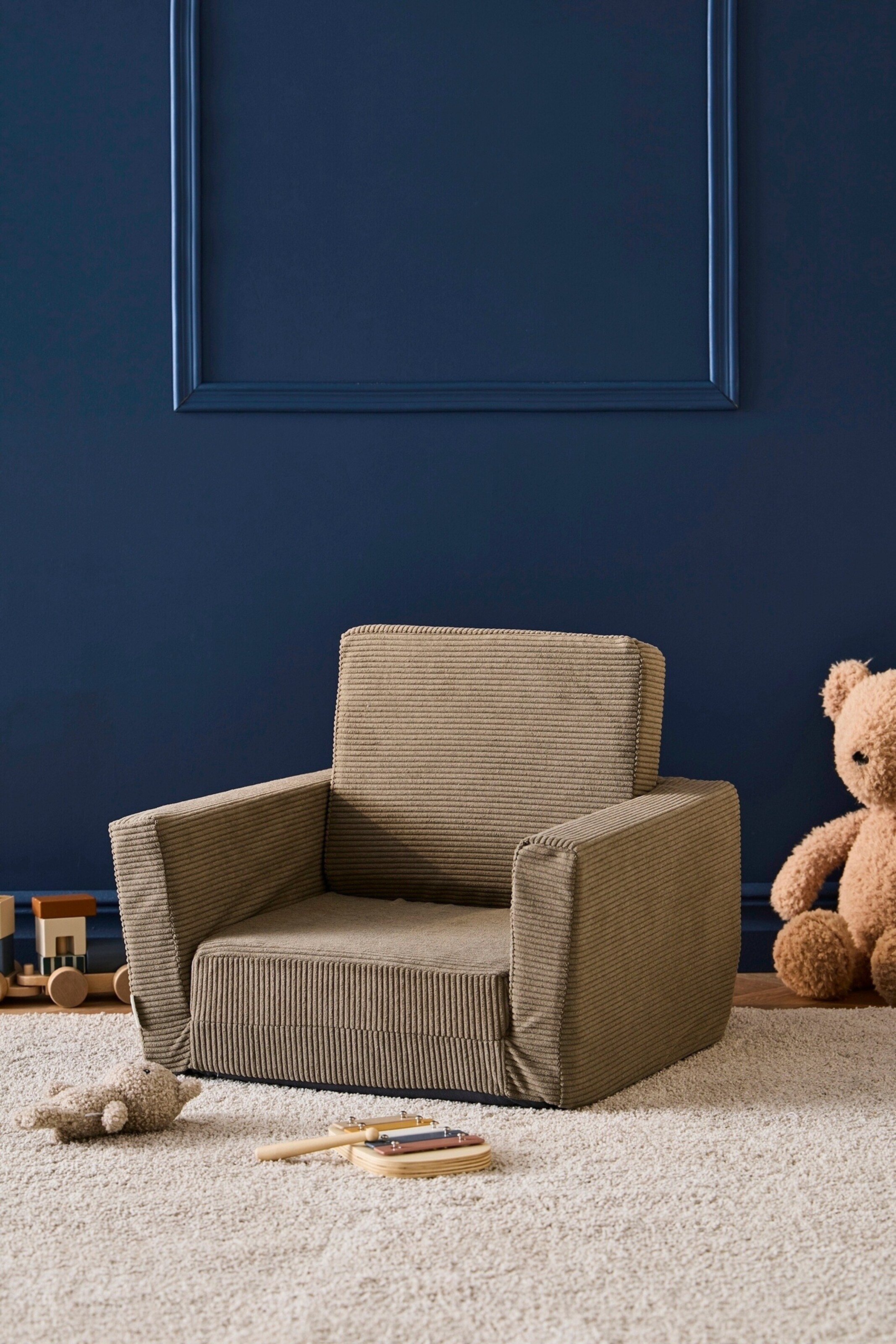 Kids Concept Sessel ausklappbar grün