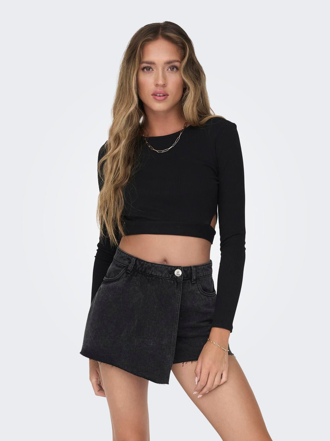 ONLNIKITA Top Black