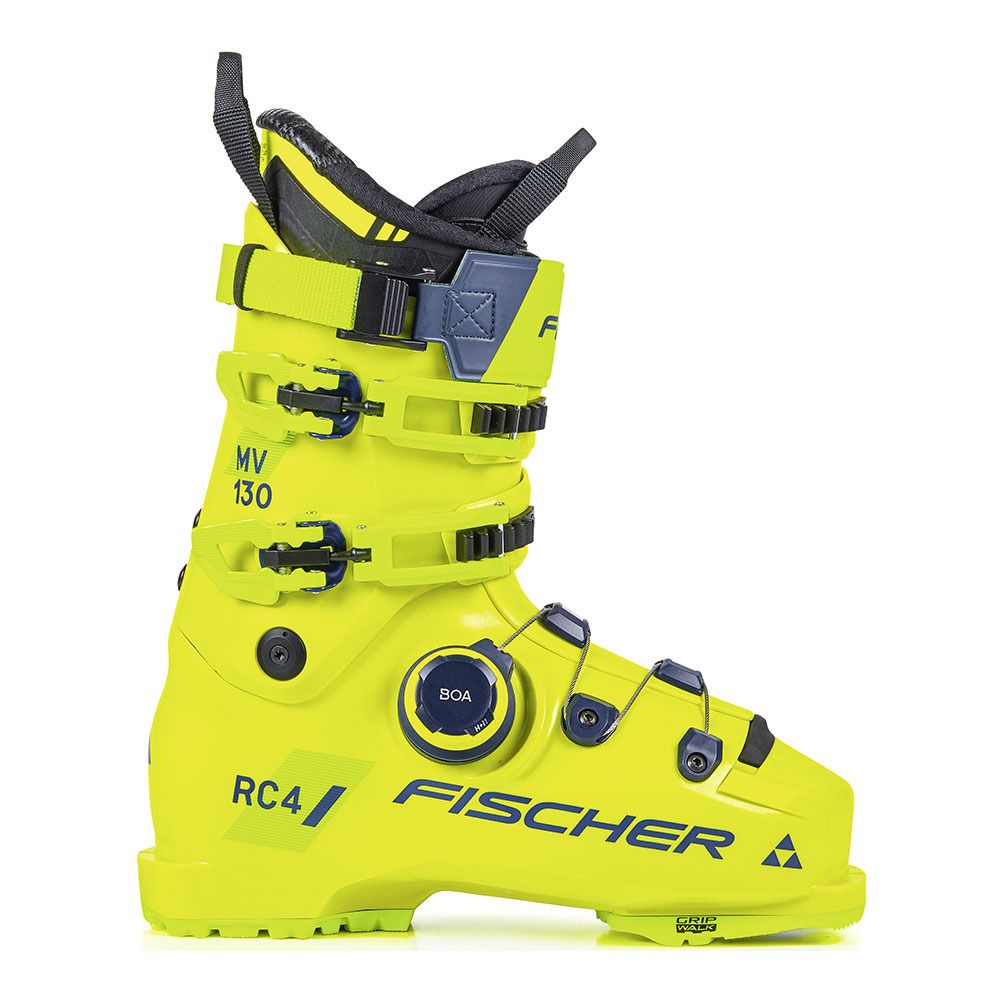 Fischer RC4 130 MV BOA - Chaussures de ski Homme yellow/yellow