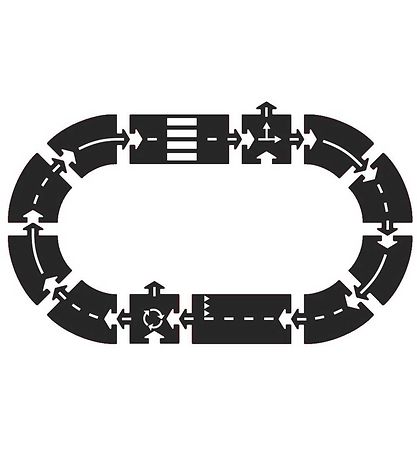 Waytoplay Autospur - 12 Teile - Ringroad