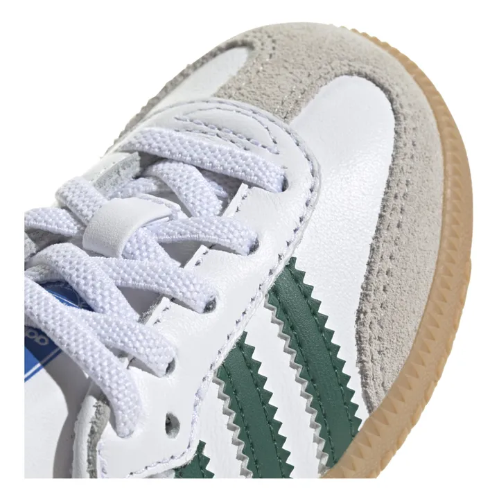 Adidas Baskets Lacets Elastiqués Samba Semelle Gomme | Vert