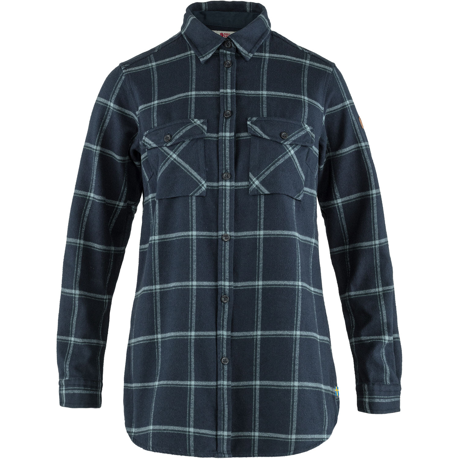 Fjällräven Womens Övik Twill Shirt L/S F2021 model