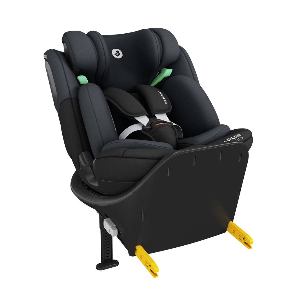 Groeit met het kind mee, is veilig en comfortabelEmerald 360 S Tonal Black