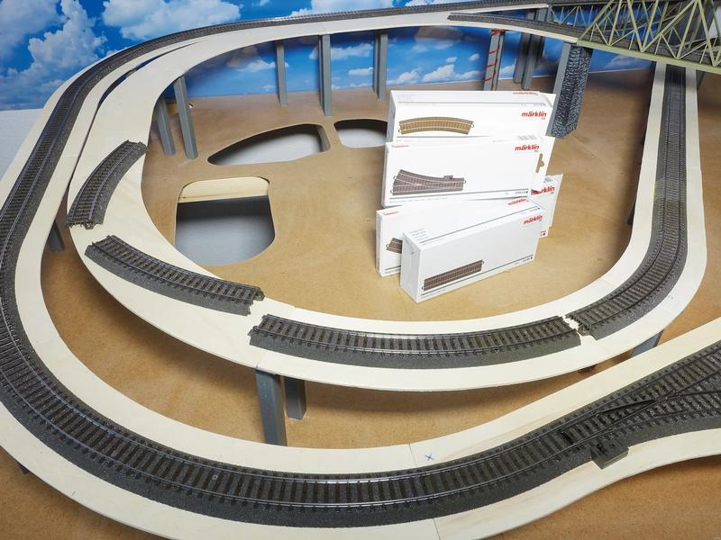 NOCH Easy-Track Trassenbausatz Andreastal H0 Grundlage für Ihre individuelle Modellbahn Anlage