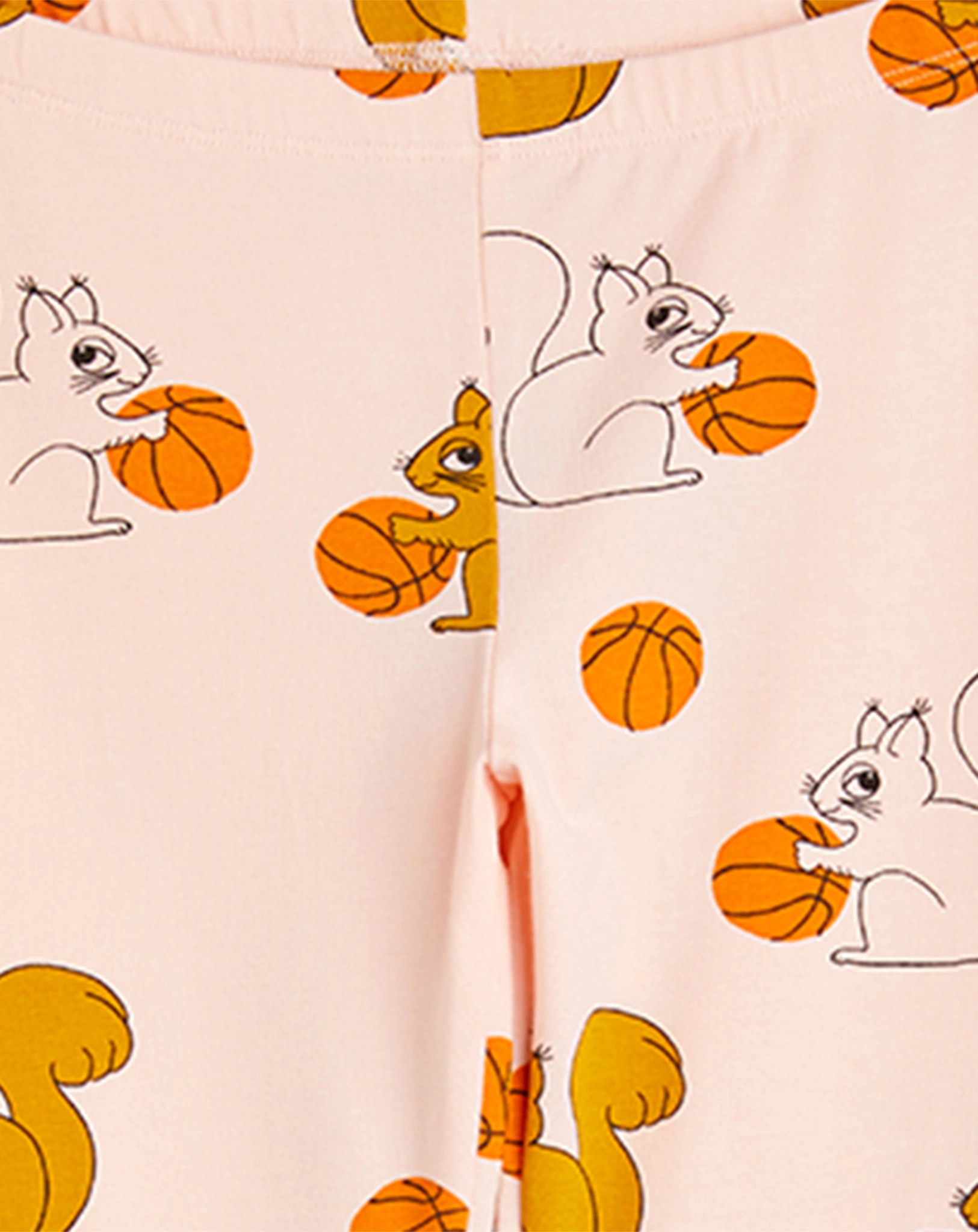 Leggings SQUIRRELS AOP in rosa