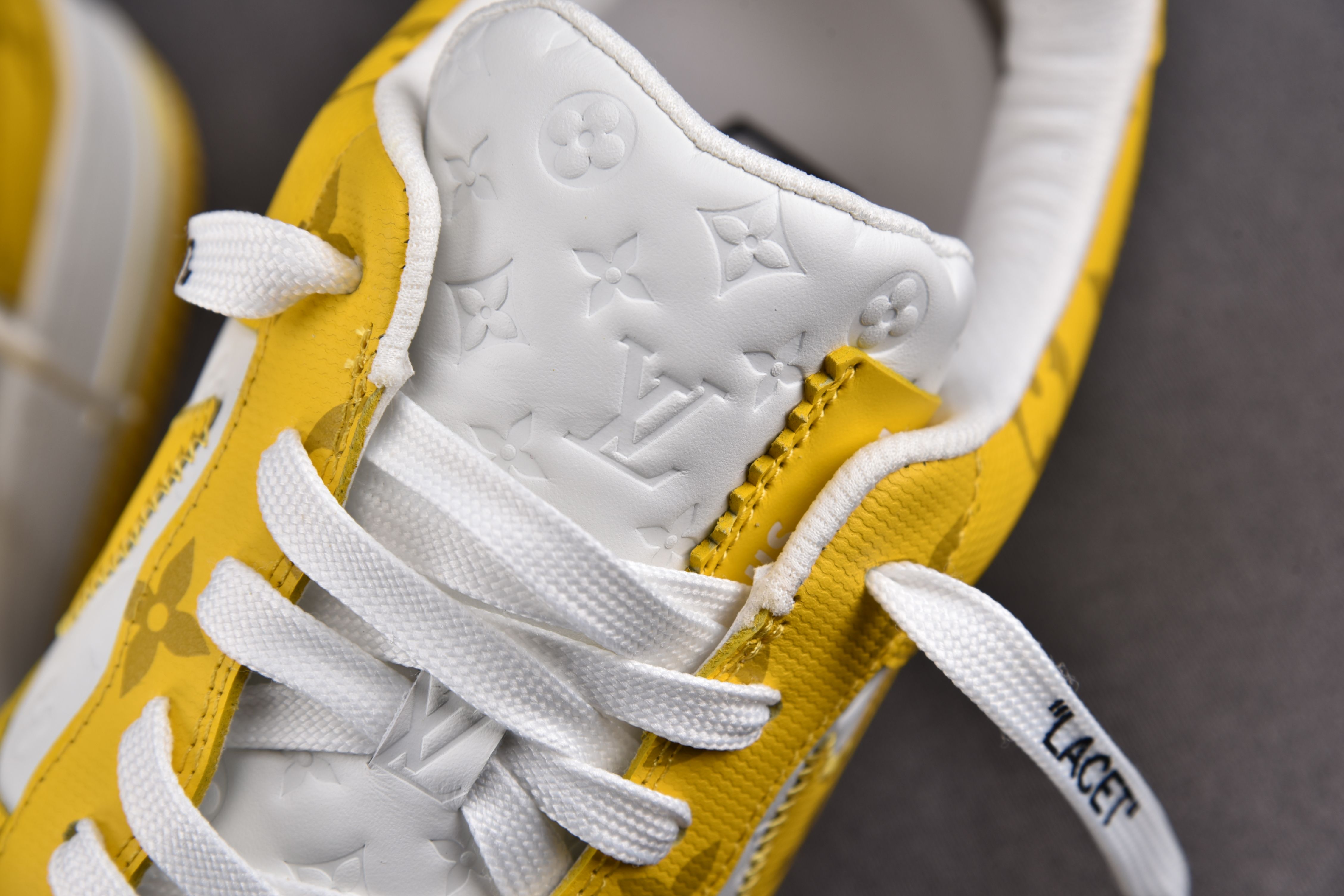 Nike Air Force 1 Low Louis Vuitton Royal Gray Yellow (Be careful about the size!!)