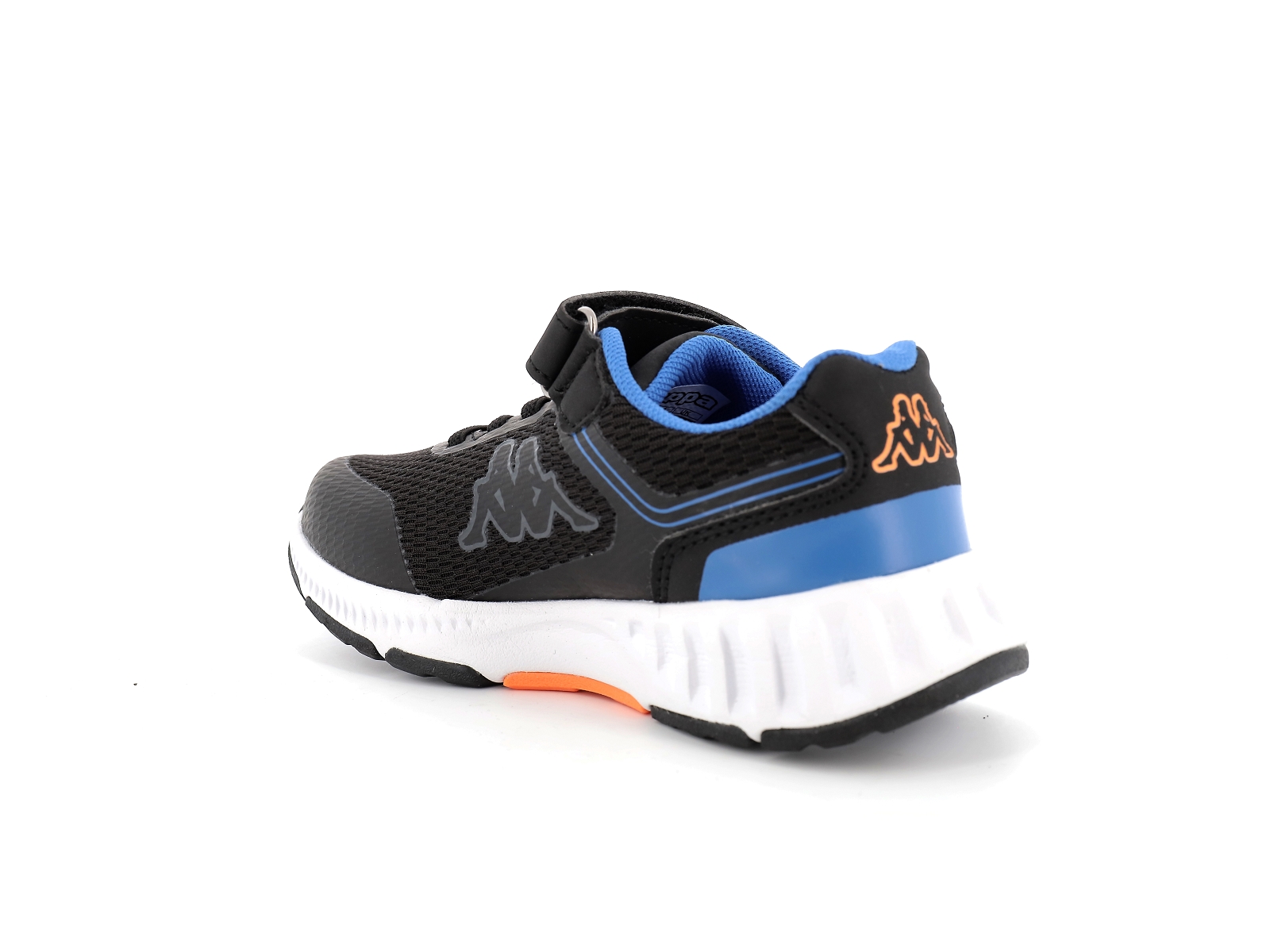 Kappa-3117L9W Matières combinées Noir-Bleu