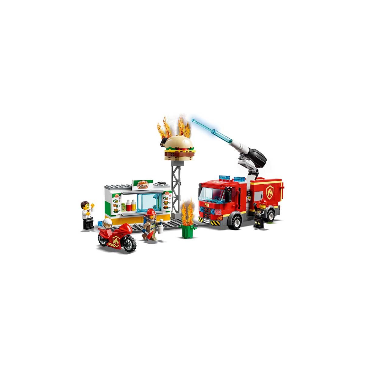 LEGO City Burger Bar Fire Rescue: 60214: 60214
