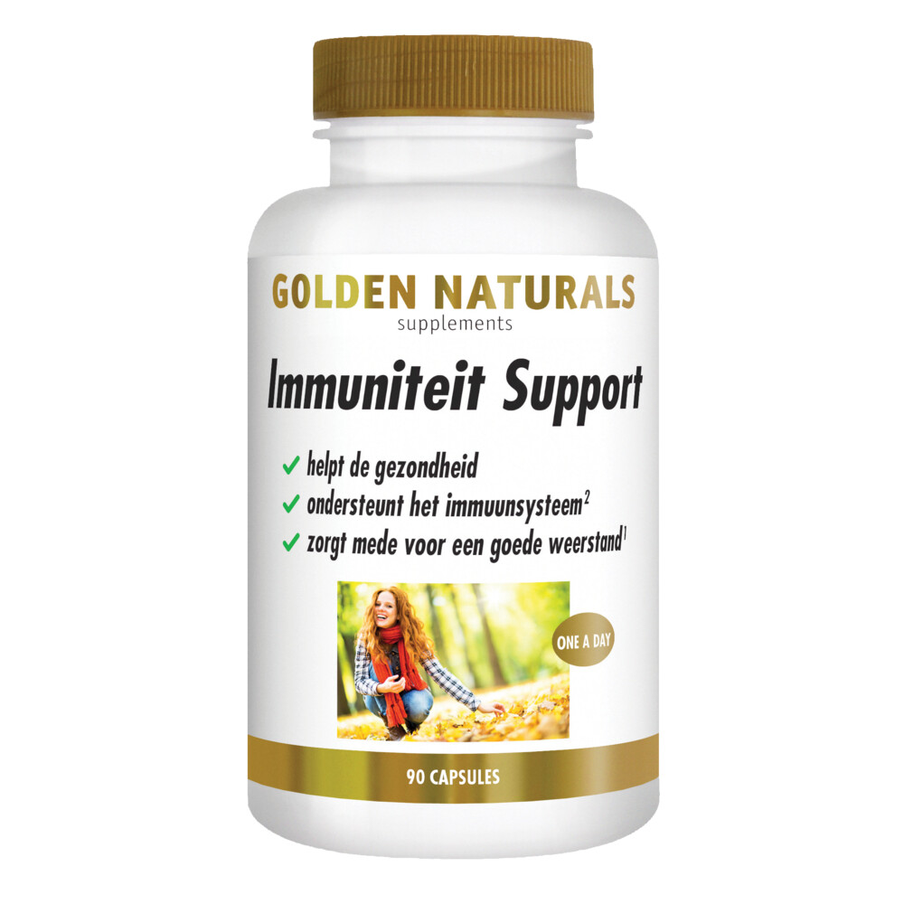 Golden Naturals Immuniteit Support 90 vegacapsules