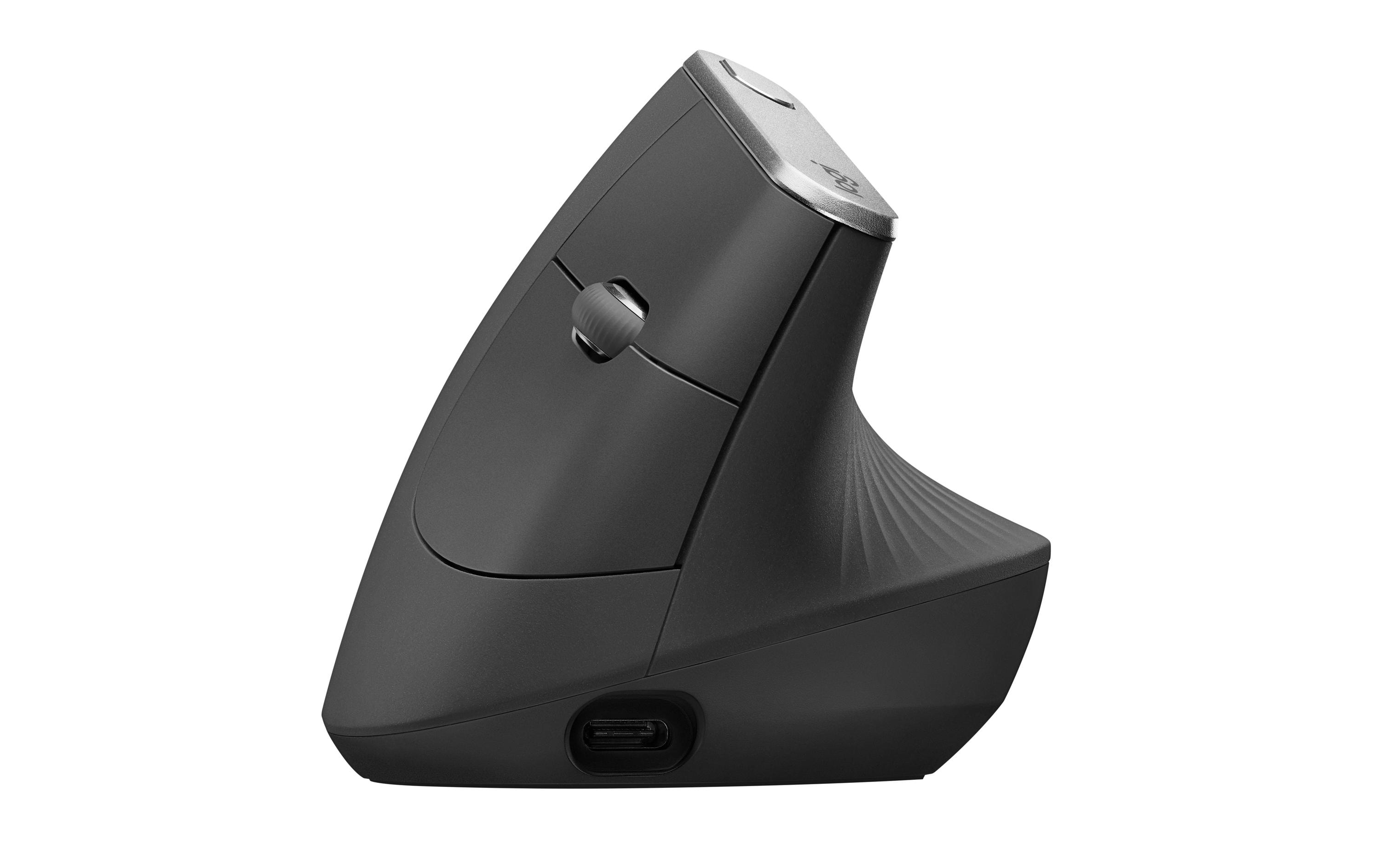 Ergonomische Maus MX VerticalKabellose Maus mit ergonomischer, vertikaler Handpositionierung