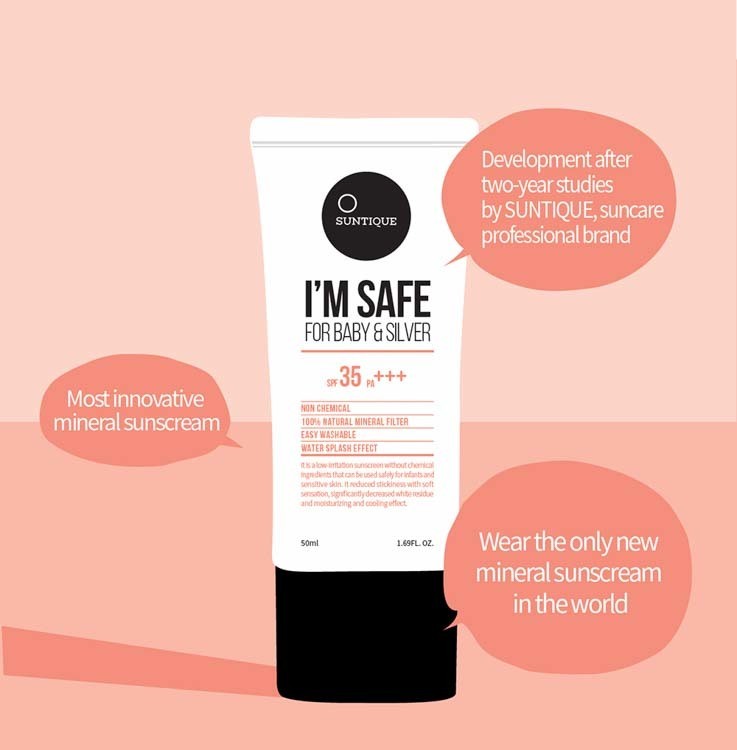 Suntique I'm Safe For Sensitive SPF35 50ml